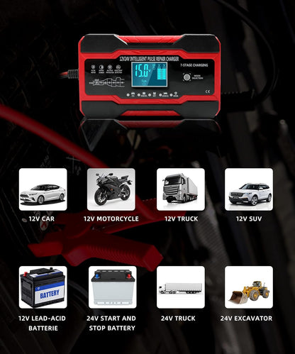 VoltMax 🎁 ¡Oferta Cargador Inteligente que repara, protege y mantiene! 🎁